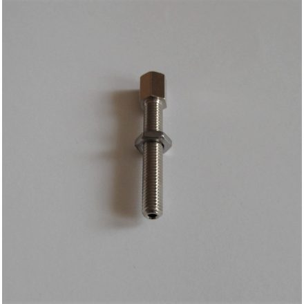 Bowden állító csavar anyával, korrózióálló, M6x40mm, Jawa, ČZ