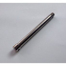   Kerék tengely első, 163 mm, korrózióálló, polírozott, Jawa 250/350 Kyvacka, Panelka