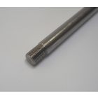 Kerék tengely hátsó, 224 mm, korrózióálló, polírozott, Jawa 250/350 Kyvacka, Panelka