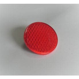 Prizma, piros, csavarral, 60mm, műanyag, Jawa