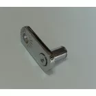 Jobb fékpedál tartó, krómozott, Jawa Perak, Ogar