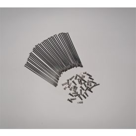   Küllő készlet 36 db, 16 coll, M3,5x121 mm, krómozott, Jawa, ČZ 125-250