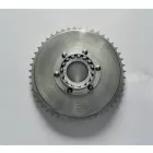 Hátsó lánckerék komplett 47 fogú, galvanizált, Jawa 250/350 Perak