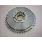 Hátsó lánckerék komplett 44 fogú, galvanizált, Jawa 250/350 Perak