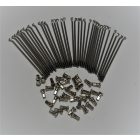 Küllő készlet 36 db, 16 coll, korrózióálló, Jawa M4x119