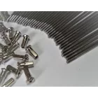 Küllő készlet 36 db, 16 coll, korrózióálló, Jawa M4x110