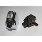 Fényszóró kapcsoló, krómozott, Jawa, ČZ 1946--