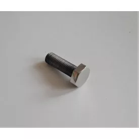   Csavar M8x1x25, fej 14mm, korrózióálló, polírozott, Jawa Perak
