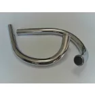 Kipufogókönyök szivaralakú dobhoz, krómozott, Jawa 250 typ 353 Kyvacka