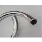 Kipufogókönyök szivaralakú dobhoz, krómozott, Jawa 250 typ 353 Kyvacka