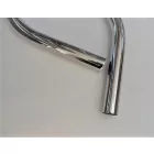 Kipufogókönyök szivaralakú dobhoz, krómozott, Jawa 250 typ 353 Kyvacka