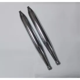   Kipufogódob szivar, krómozott, prémium, Jawa 250/350 Kyvacka, Panelka