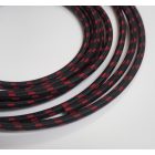 Gyújtókábel, fekete-piros, 1m, Jawa, ČZ