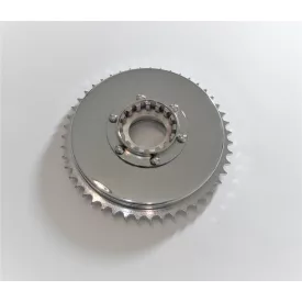   Hátsó lánckerék komplett 47 fogú, krómozott, Jawa 250/350 Perak