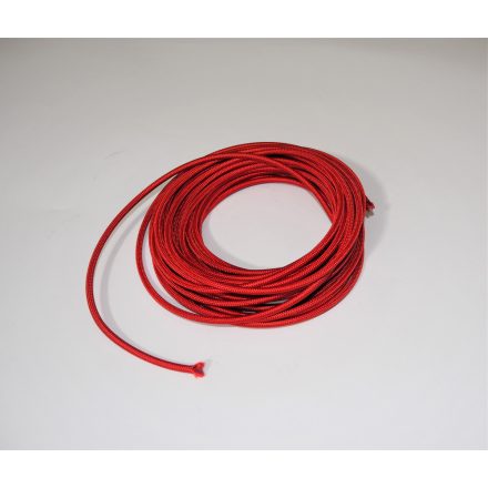 Elektromos kábel fonatos 4mm, piros, 1m, Jawa, ČZ