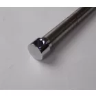 Első kerék tengely, 137mm, krómozott, Jawa, ČZ 125/175