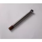 Első kerék tengely, 137mm, krómozott, Jawa, ČZ 125/175