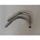 Kipufogókönyök, krómozott, Jawa 250 typ 353 Kyvacka