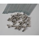 Küllő készlet 36 db, 18 coll, galvanizált, Jawa, ČZ