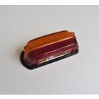 Hátsó lámpa, narancssárga-piros, PAV 40 utánfutó, ČZ