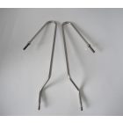 Túraplexi tartó, korrózióálló, polírozott, Jawa Kyvacka, Panelka