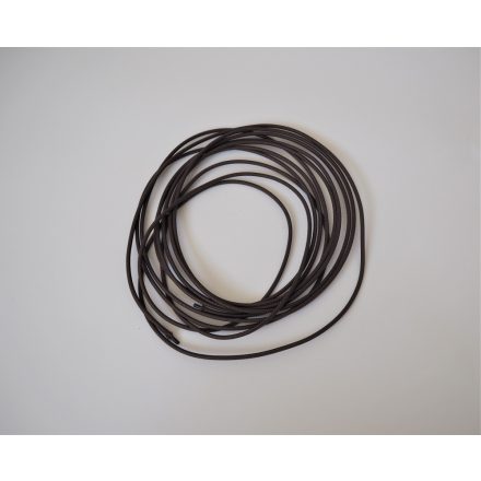 Elektromos kábel fonatos 1,5 mm, sötétbarna, 1m, Jawa, ČZ