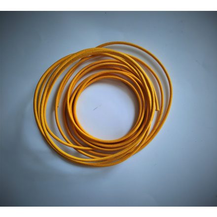Elektromos kábel fonatos 2,5 mm, arany, 1m, Jawa, ČZ