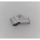 Kormány kuplung-kar bilincs, bal, M6 menetes, krómozott, Jawa