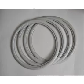   Gumi díszperem 16 colos, 4 db-os készlet, fehér, Jawa, ČZ