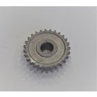 Főtengely lánckerék, 27 fogú, edzett acél, Jawa 350