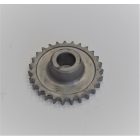Főtengely lánckerék, 27 fogú, edzett acél, Jawa 350