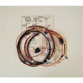   Elektromos kábelköteg és rajz VAPE, BOSCH gyújtáskapcsolóval a fejidomban, Jawa 125/175/250/350 Kyvacka