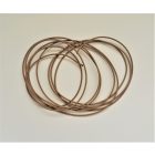 Elektromos kábel ragasztott fonattal 1,5 mm, drapp színű, 1m, Jawa, ČZ