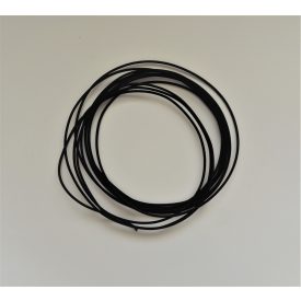   Elektromos kábel ragasztott fonattal 1,5 mm, fekete, 1m, Jawa, ČZ