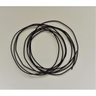 Elektromos kábel ragasztott fonattal 1,5 mm, fekete pirossal, 1m, Jawa, ČZ