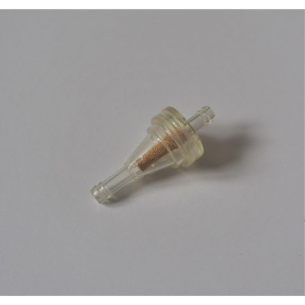 Üzemanyag szűrő kerek, acélszűrővel 5 mm-es csővel, Jawa