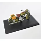 Makett: Jawa 250 Perák (katonai zöld)