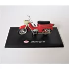 Makett: Jawa 50 typ 21 (piros színű)
