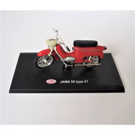 Makett: Jawa 50 typ 21 (piros színű)
