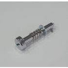 Zár oldalfedélhez, krómozott, Jawa 250/350 Kyvacka