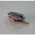 Kürt 6V, PAL, piros, krómozott, utángyártott, Jawa, ČZ