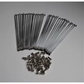   Küllő készlet 36 db, első, krómozott, Jawa 500 OHC 00, 01