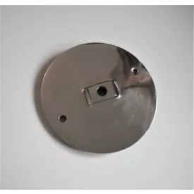 Fék zárófedél, első, polírozott, Jawa 500 OHC 00, 01