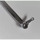 Fékpedál, krómozott, Jawa 500 OHC 00, 01