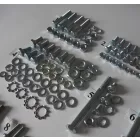 Csavarkészlet (motorblokk csavarjai nélkül), galvanizált, Jawa 125/150/175