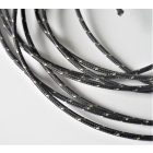 Elektromos kábel ragasztott fonattal 1,5 mm, fekete zölddel, 1m, Jawa, ČZ