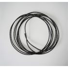 Elektromos kábel ragasztott fonattal 1,5 mm, fekete sárgával, 1m, Jawa, ČZ