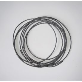   Elektromos kábel ragasztott fonattal 1,5 mm, szürke feketével, 1m, Jawa, ČZ