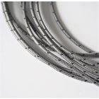 Elektromos kábel ragasztott fonattal 1,5 mm, szürke feketével, 1m, Jawa, ČZ