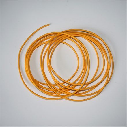 Elektromos kábel ragasztott fonattal 1,5 mm, sárga, 1m, Jawa, ČZ